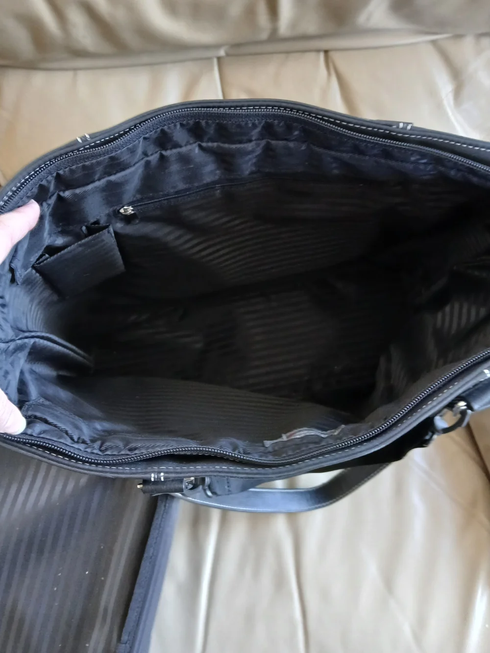 Mobile Edge For Her Limited Edition Black Laptop Tote Briefcase Bag